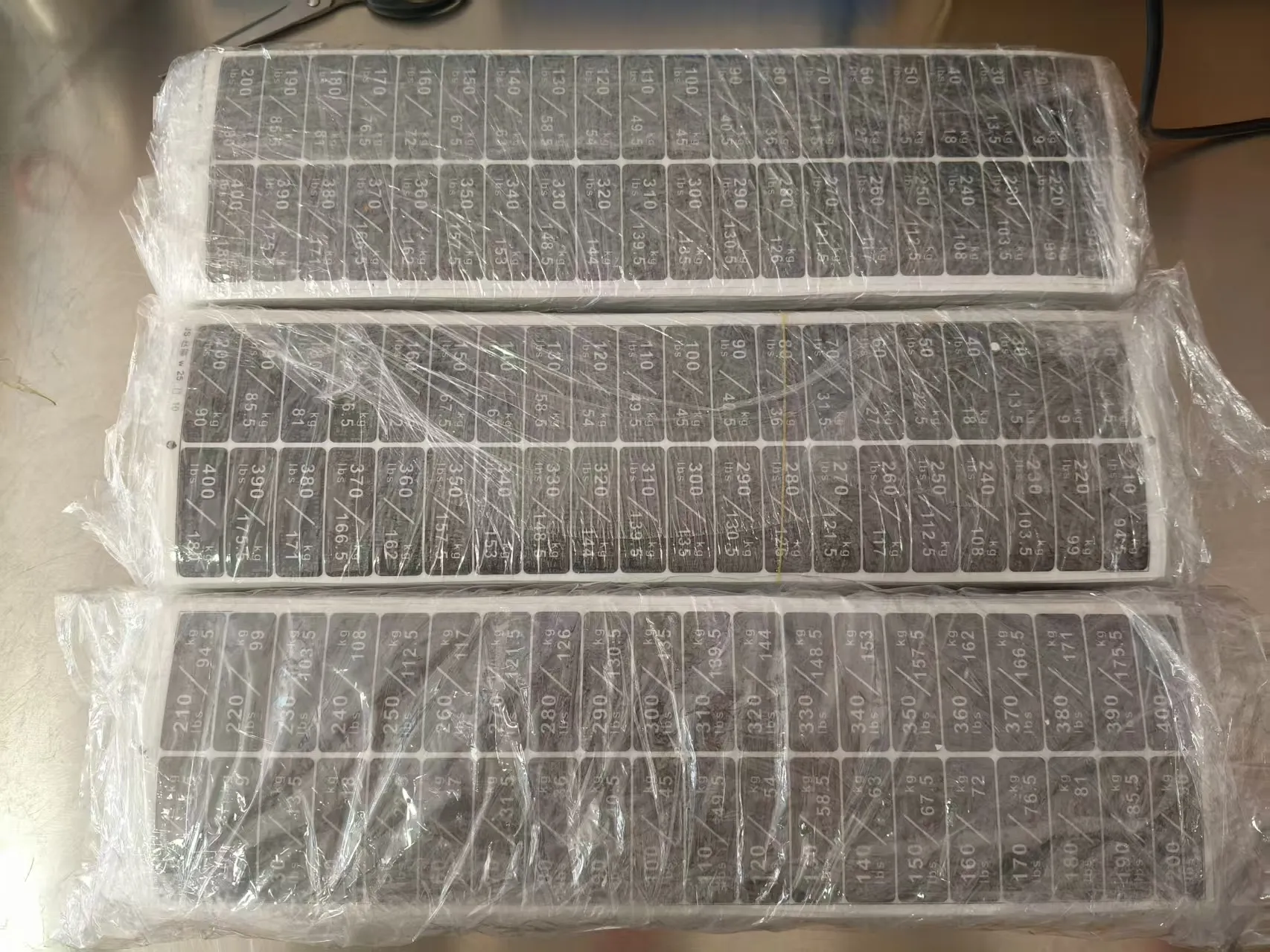 Jojo Pack Gym ပစ္စည်းကိရိယာများပလပ်စတစ်စတစ်ကာ