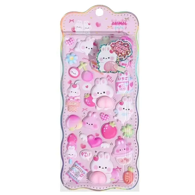 3D Squishy တင်းပါးစတစ်ကာများ