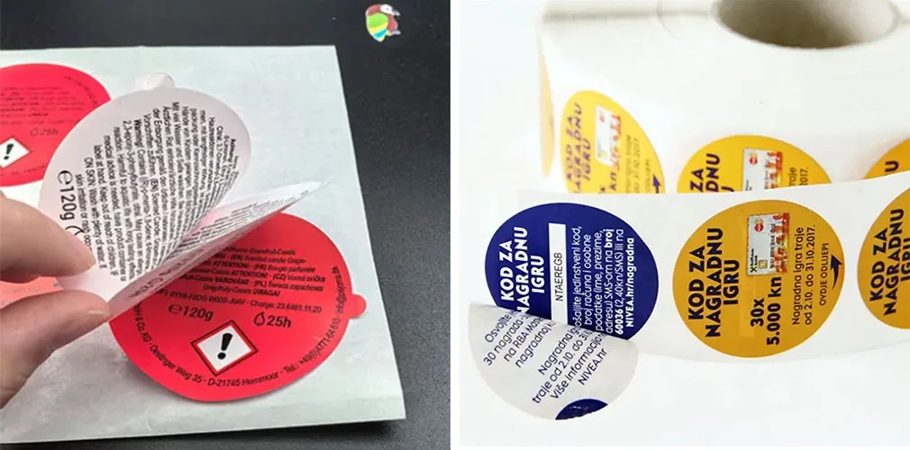 Fillet Multi Layer Label