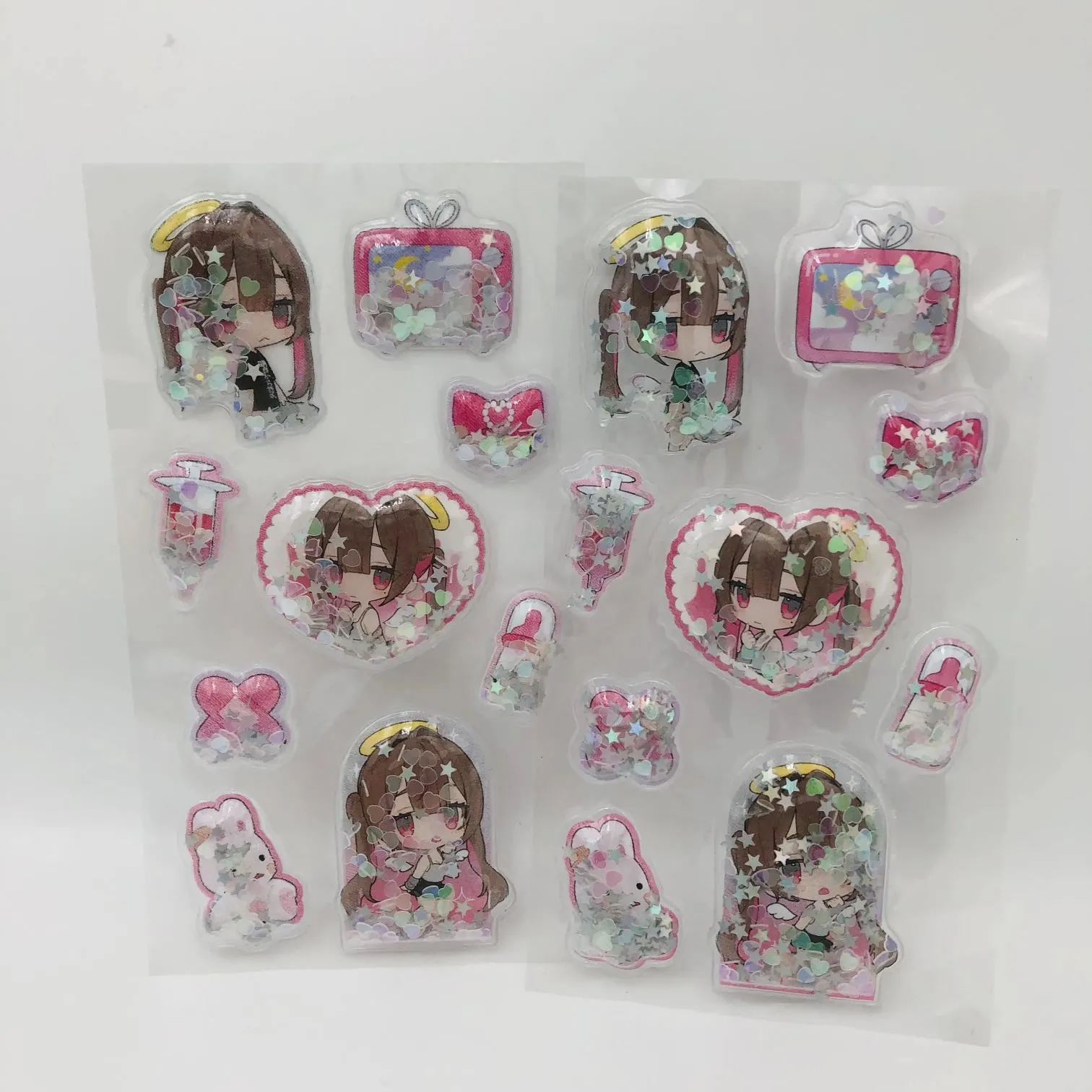 Sequins Shaker စတစ်ကာများ